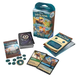 Azurite Sea Lorcana TCG Azurite Sea Emerald & Sapphire (Gadget & Gogo) Starter Deck* Disney Lorcana|Andre Kortspill