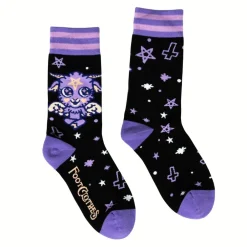 Footclothes Baby Baphomet Socks (36-46)* Sokker & Fottøy