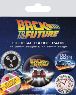 Buttons^Back to the Future Badge Pack
