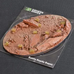 Gamers Grass Badlands Bases Oval 170 mm (1)* Basing & Modellering