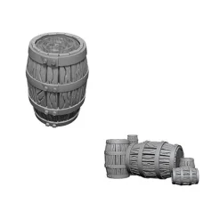 WizKids Barrel and Pile of Barrels (Wave 5) Pathfinder Deep Cuts Unpainted Miniature* Terreng & Tilbehør