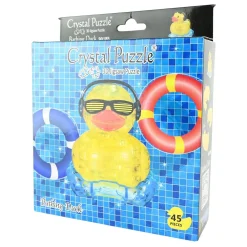 Crystal 3D Puzzles Bathing Duck 3D Crystal Puzzle* Puslespill