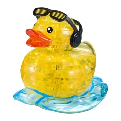 Crystal 3D Puzzles Bathing Duck 3D Crystal Puzzle* Puslespill