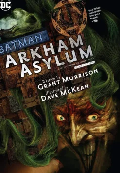 Dave McKean Batman^Batman: Arkham Asylum The Deluxe Edition