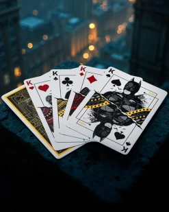 Theory11 Deluxe Playing Cards Batman 85th Anniversary Deluxe Kortstokk* Kortstokk|Klassikere