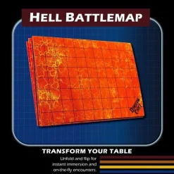 1985 Games Battle Map Hell , Dungeon Craft* Kart & Battlemaps