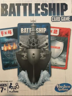 Battleship Spill For To^Card Game Norsk Utgave