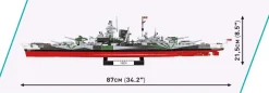COBI Historical Collection Cobi^Battleship Tirpitz