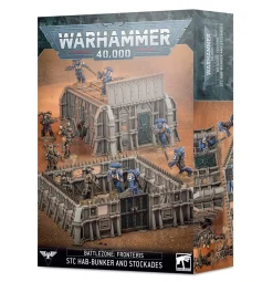 Games Workshop Terreng & Spillmatter^Battlezone Fronteris: STC Hab-Bunker and Stockades