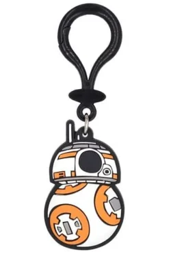 Nøkkelringer^BB-8 Soft Touch PVC Bag Clip