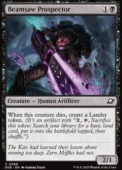 Singles (Løskort)|Singles (Løskort)^Beamsaw Prospector (Enkeltkort)