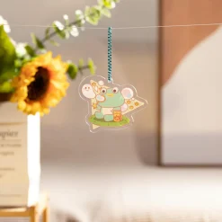 Mewaii Bebe Frog Key Ring 6,6x5,8 cm* Nøkkelringer