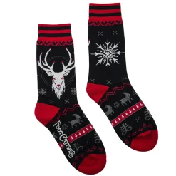 Footclothes Sokker & Fottøy^Beelzebuck Ugly Xmas Sweater Socks (36-46)
