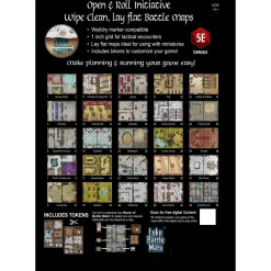 Loke Battle Mats Kart & Battlemaps^Big Book of Battle Mats Bastions & Strongholds