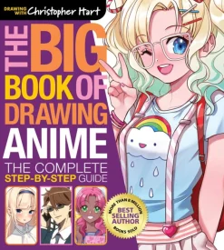 Christopher Hart Big Book of Drawing Anime, The: The Complete Step-by-Step Guide – How to Draw Anime and Manga Characters for Kids, Teens, and Adults* Tegnebøker