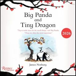 James Norbury Kalendere|Filosofi & Livsstil^Big Panda and Tiny Dragon 2026 Wall Calendar