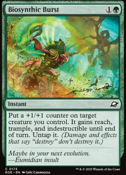 Biosynthic Burst (Enkeltkort)* Singles (Løskort)|Singles (Løskort)