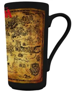 Black & Gold Map Grande Mug 470 ml* Krus