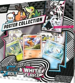 Scarlet & Violet Black Bolt & White Flare Pokémon Trading Card Game^Black Bolt & White Flare Unova Poster Collection