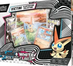 Scarlet & Violet Black Bolt & White Flare Pokémon Trading Card Game^Black Bolt & White Flare Victini Illustration Collection Box