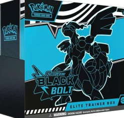 Scarlet & Violet Black Bolt & White Flare Pokémon Trading Card Game^Black Bolt Zekrom Elite Trainer Boks