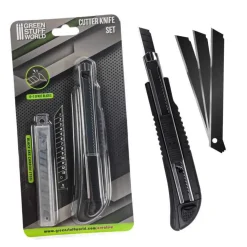 Green Stuff World Black Hobby Knife +10 SK5 Blades* Tilbehør