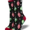 Socksmith Black Ornament Socks (35-42)* Julepynt