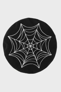 Haunted Lifestyle Hodeplagg^Black Widow Beret Hat