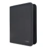 Album, Ark & Permer^Black Zippered 4-Pocket Toploader PRO-Binder