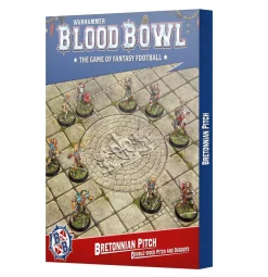 Games Workshop Blood Bowl Bretonnian Team Pitch & Dugouts* Andre Miniatyrspill