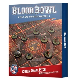 Games Workshop Blood Bowl: Chaos Dwarf Pitch* Terreng & Spillmatter