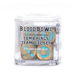 Games Workshop Andre Miniatyrspill^Blood Bowl Tomb Kings Team Dice Set
