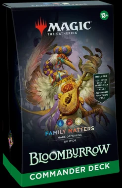 Bloomburrow Magic the Gathering Bloomburrow Family Matters Commander Deck Magic the Gathering* Commander Deck