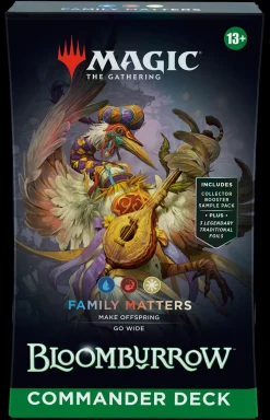 Bloomburrow Magic the Gathering Bloomburrow Family Matters Commander Deck Magic the Gathering* Commander Deck