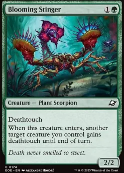 Blooming Stinger (Enkeltkort)* Singles (Løskort)|Singles (Løskort)