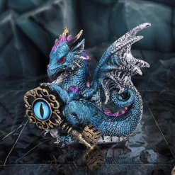 Samleobjekter^Blue Keeper of the Key Statuette 8,5 cm