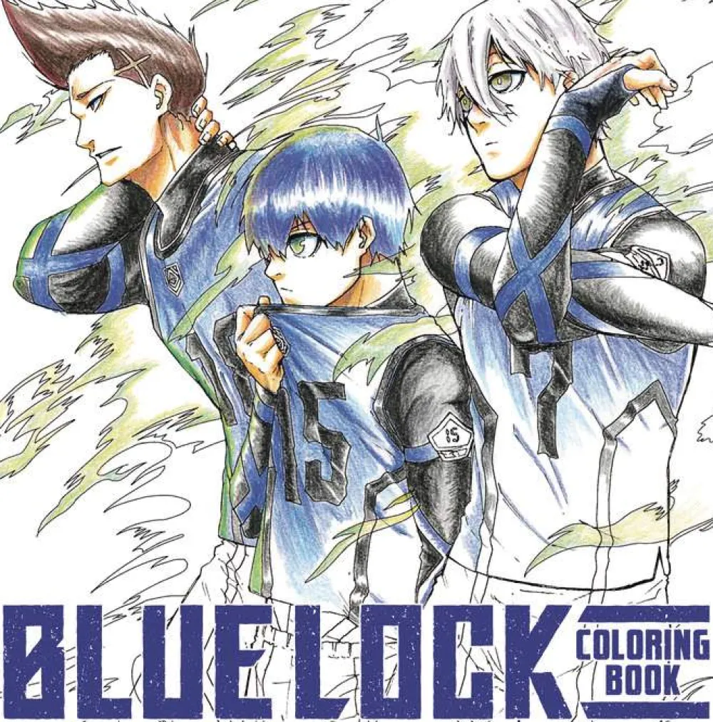Kent Blue Lock Coloring Book* Tegne & Male
