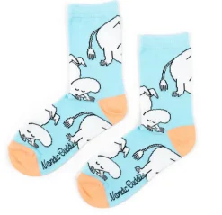Moomin, Mummitrollet Blue Moomin Ladies Socks* Sokker & Fottøy