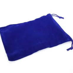 Chessex Blue Velour Dice Pouch (L) Terningpose* Poser & Beger