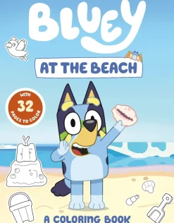 Penguin Young Readers Licenses Bluey At the Beach Coloring Book* Tegne & Male