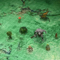 WizKids Bluffs Battle Mat Dungeons & Dragons Icons of the Realms* Kart & Battlemaps