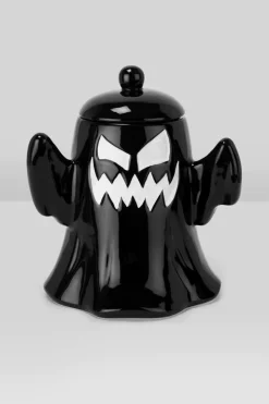Haunted Homeware Boo Black Jar* Servisesett