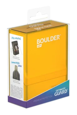 Deck-Bokser & Oppbevaring^Boulder Deck Case Amber Standard Size (40+)
