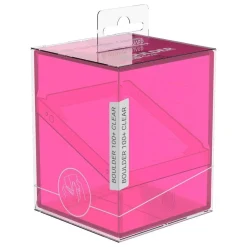 Boulder Deck Case Clear Rhodonite Standard Size (100+)* Deck-Bokser & Oppbevaring