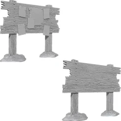 WizKids Terreng & Tilbehør^Bounty Board (Wave 10) Deep Cuts Unpainted Miniature