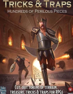 Loke Battle Mats Tilbehør^Box of Tricks and Traps Box of Tokens