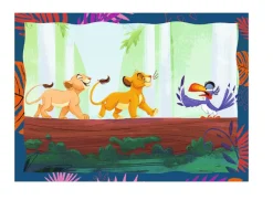 Brave Lion King 4-in-1 Puzzle* Puslespill