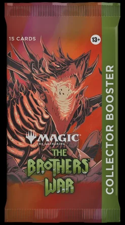 Brothers' War Magic the Gathering Booster Pack^Brothers' War Collector Booster Pack Magic the Gathering