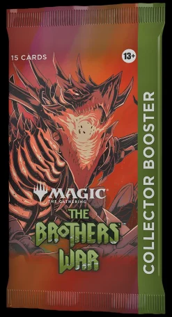 Brothers' War Magic the Gathering Booster Pack^Brothers' War Collector Booster Pack Magic the Gathering