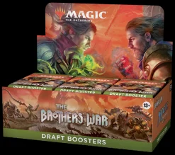 Brothers' War Magic the Gathering Brothers' War Draft Booster Display Box Magic the Gathering* Booster Display